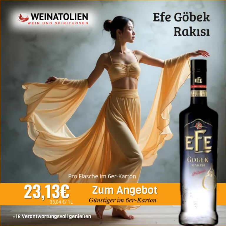 Efe Göbek Rakısı – 6er Sparpaket