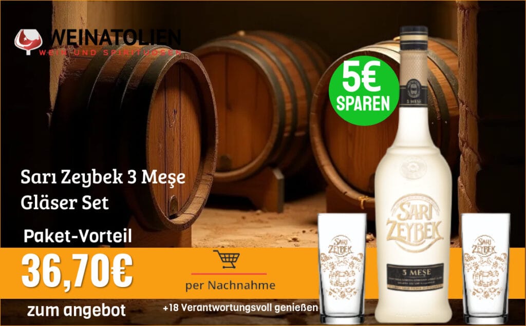 Efe Sarı Zeybek 3 Meşe-Glaser set