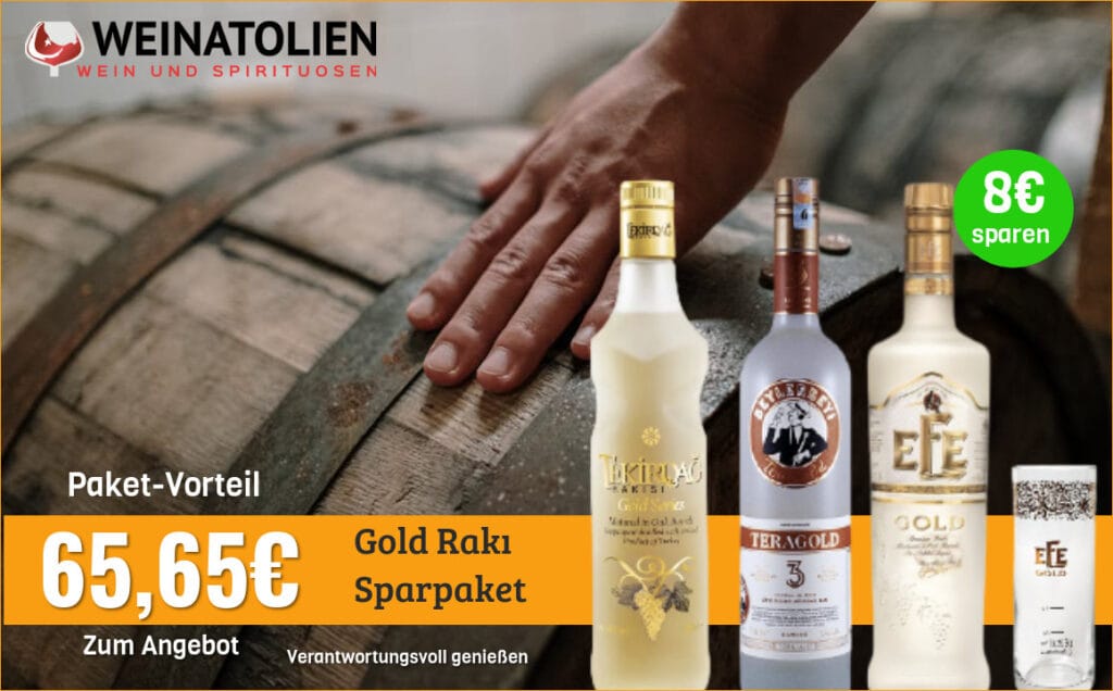 Gold Rakı – Sparpaket Kaufeb