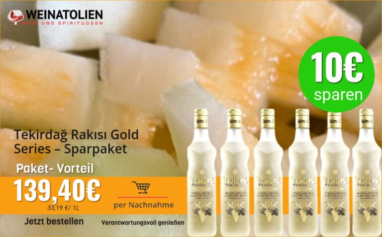 Tekirdağ Rakısı Gold Series – Sparpaket Kaufen