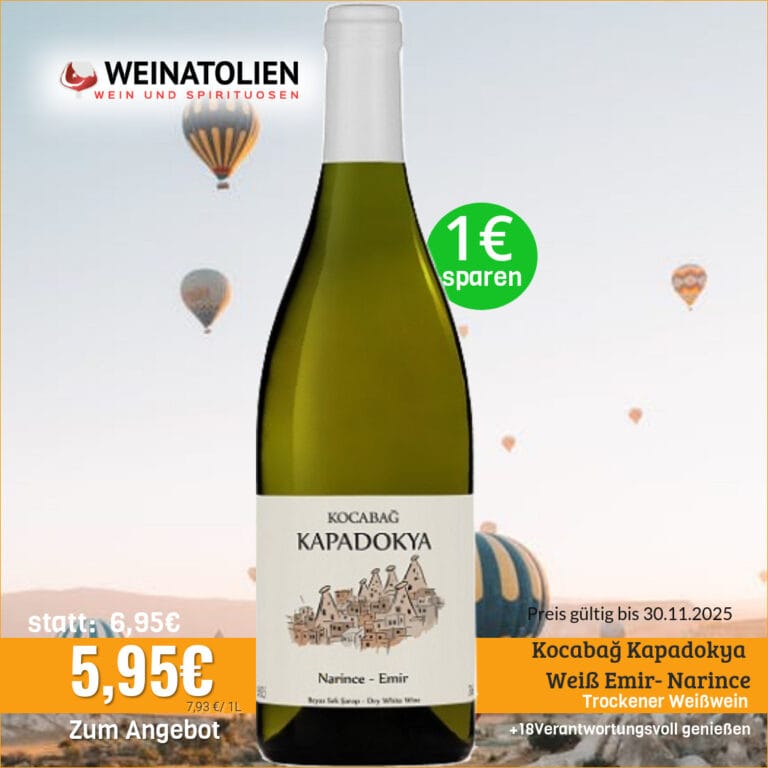 Kocabağ Kapadokya Weiß