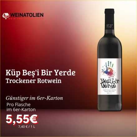 Küp Beş’i Bir Yerde Rot – 6er Sparpaket