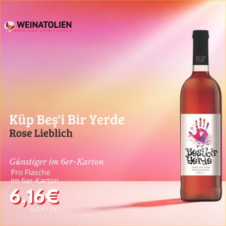 Küp Beş’i Bir Yerde Rose Lieblich- 6er Sparpaket