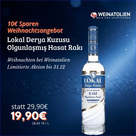 Lokal Derya Kuzusu Olgunlaşmış Hasat Rakı