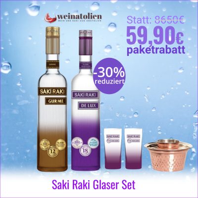 Sâki Rakı Gläser Set