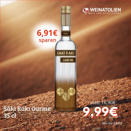Sâki Rakı Gurme 35 cl