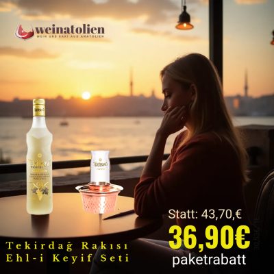 Tekirdağ Rakısı Ehl-i Keyif Seti