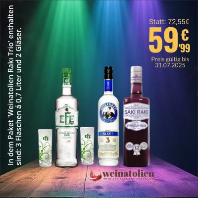 Weinatolien Rakı Trio