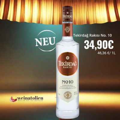 Tekirdağ Rakısı No. 10